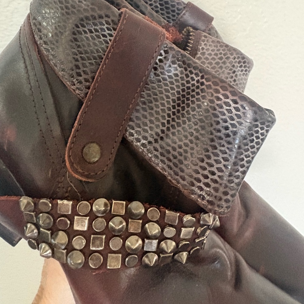 FREEBIRD by Steven Shena Ankle Boot Bootie Sz 10 - Picture 7 of 12